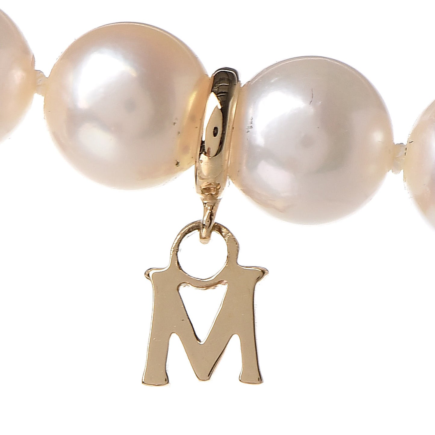 18K Yellow Gold Akoya Pearl 6-6.5mm Necklace 54"