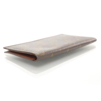 Louis Vuitton Monogram Porte Valeurs Checkbook Wallet 4 of 7