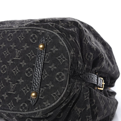 Louis Vuitton Denim Mahina XL Black 10 of 11