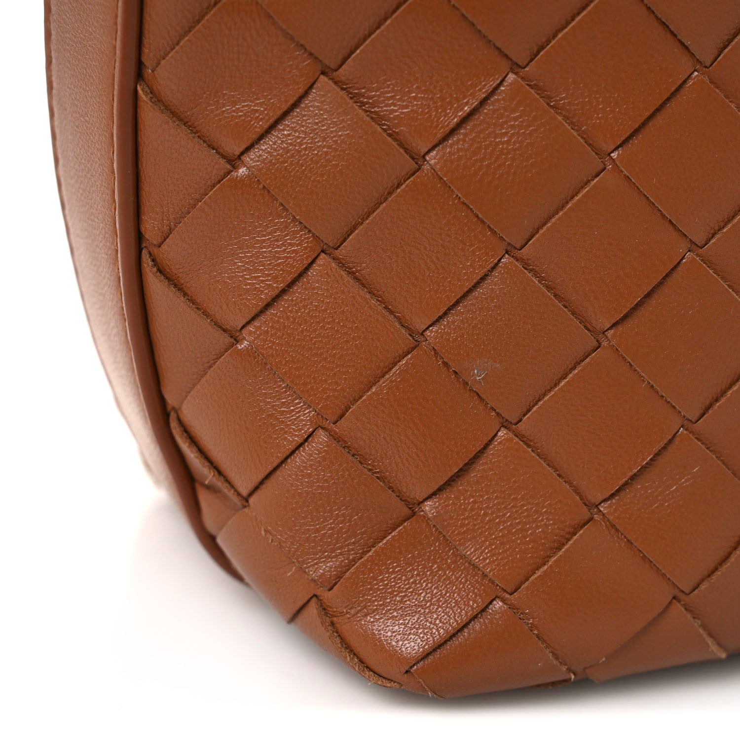 Bottega Veneta Calfskin Intrecciato Mini Wallace Wood 12 of 13