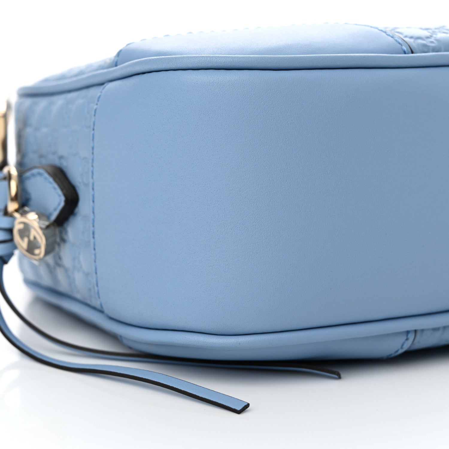 Gucci Microguccissima Mini Bree Messenger Bag Mineral Blue 9 of 10