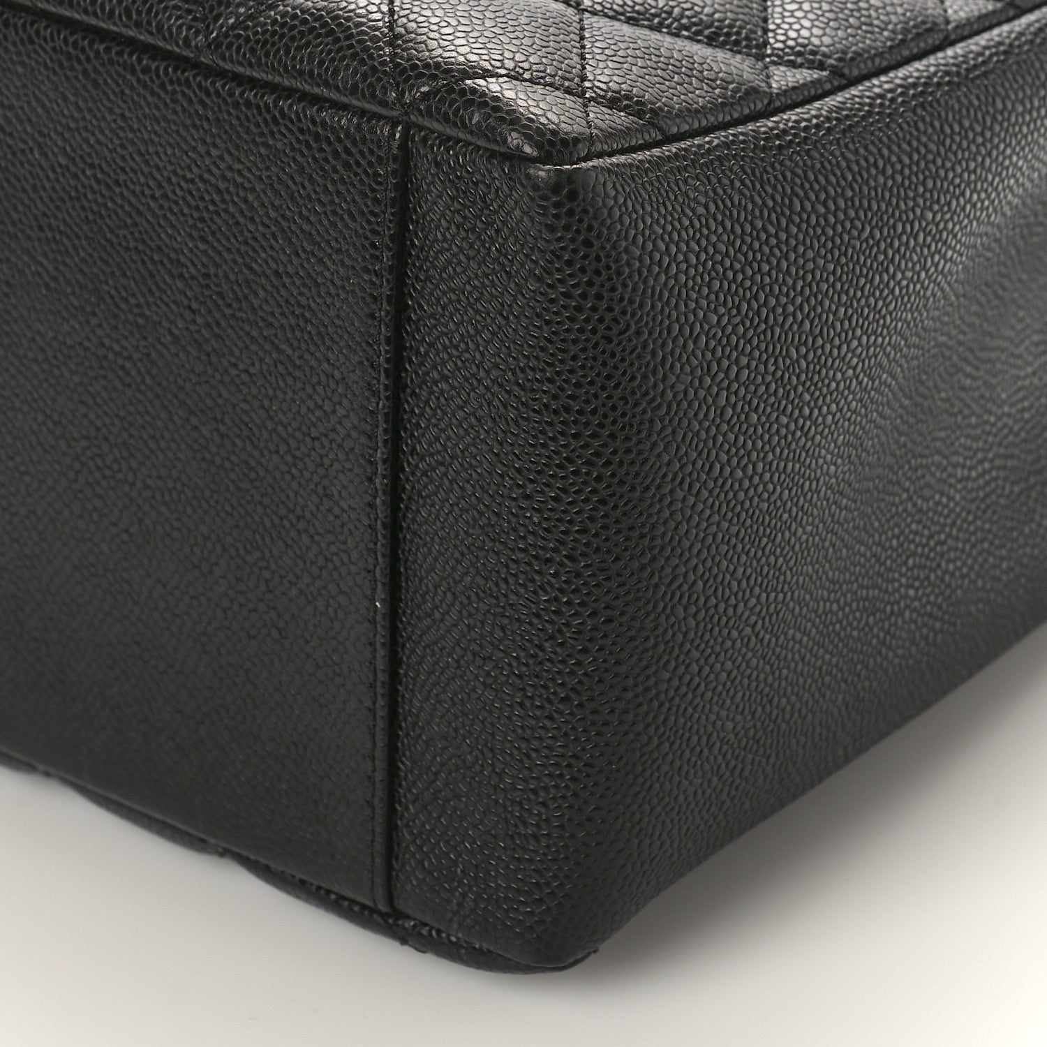Chanel Caviar Quilted Grand Shopping Tote GST Black 8 of 8
