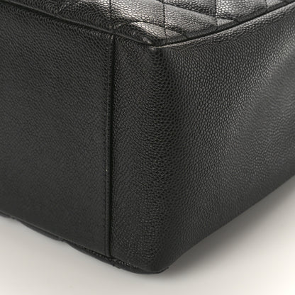 Chanel Caviar Quilted Grand Shopping Tote GST Black 8 of 8