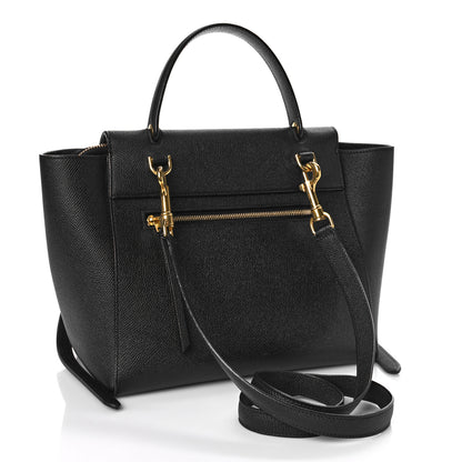 Celine Grained Calfskin Micro Belt Bag Black 3 of 11