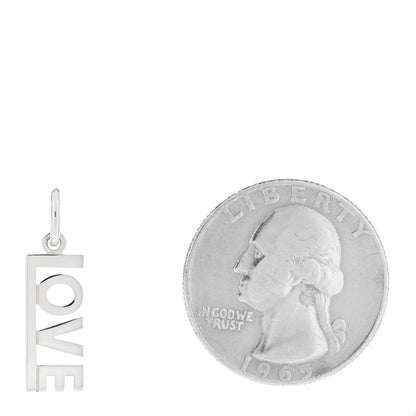 Tiffany Sterling Silver LOVE Charm 2 of 5