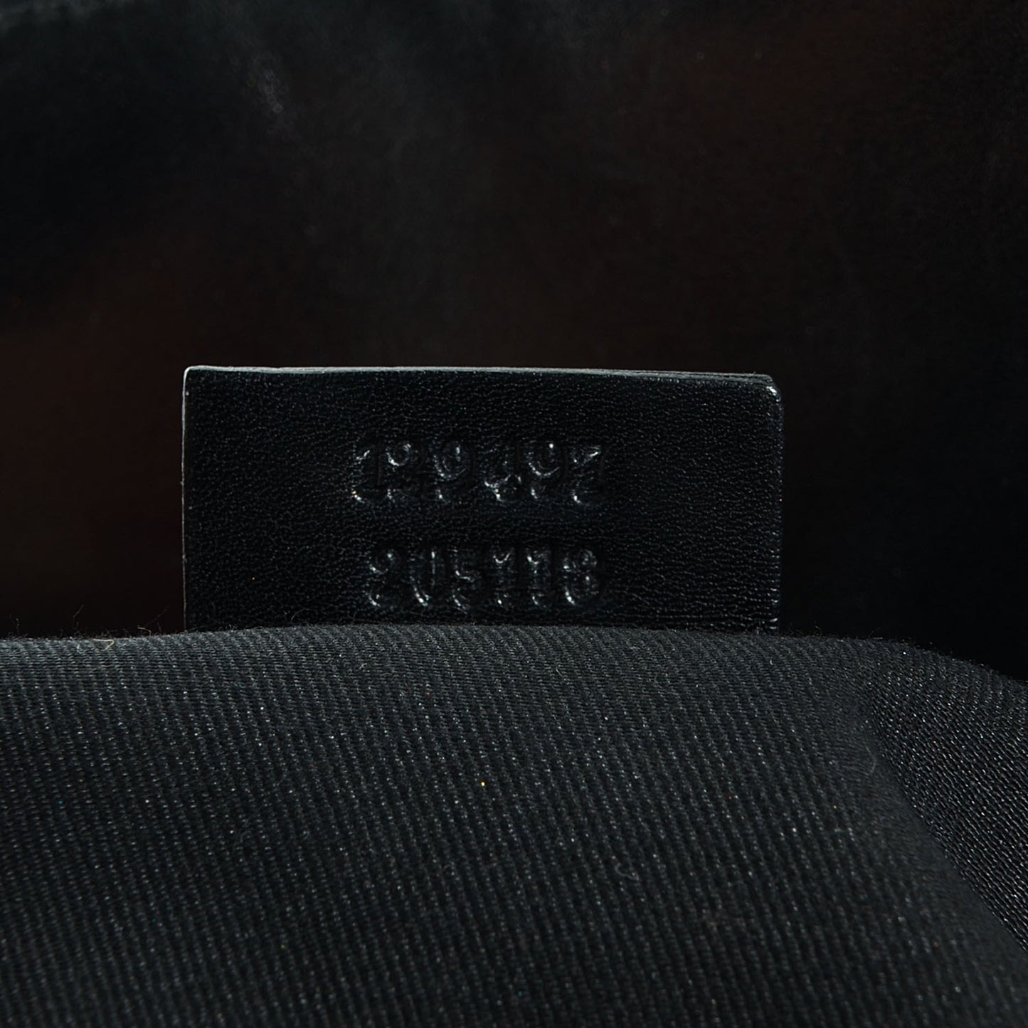 Monogram Horsebit Web Clutch Black