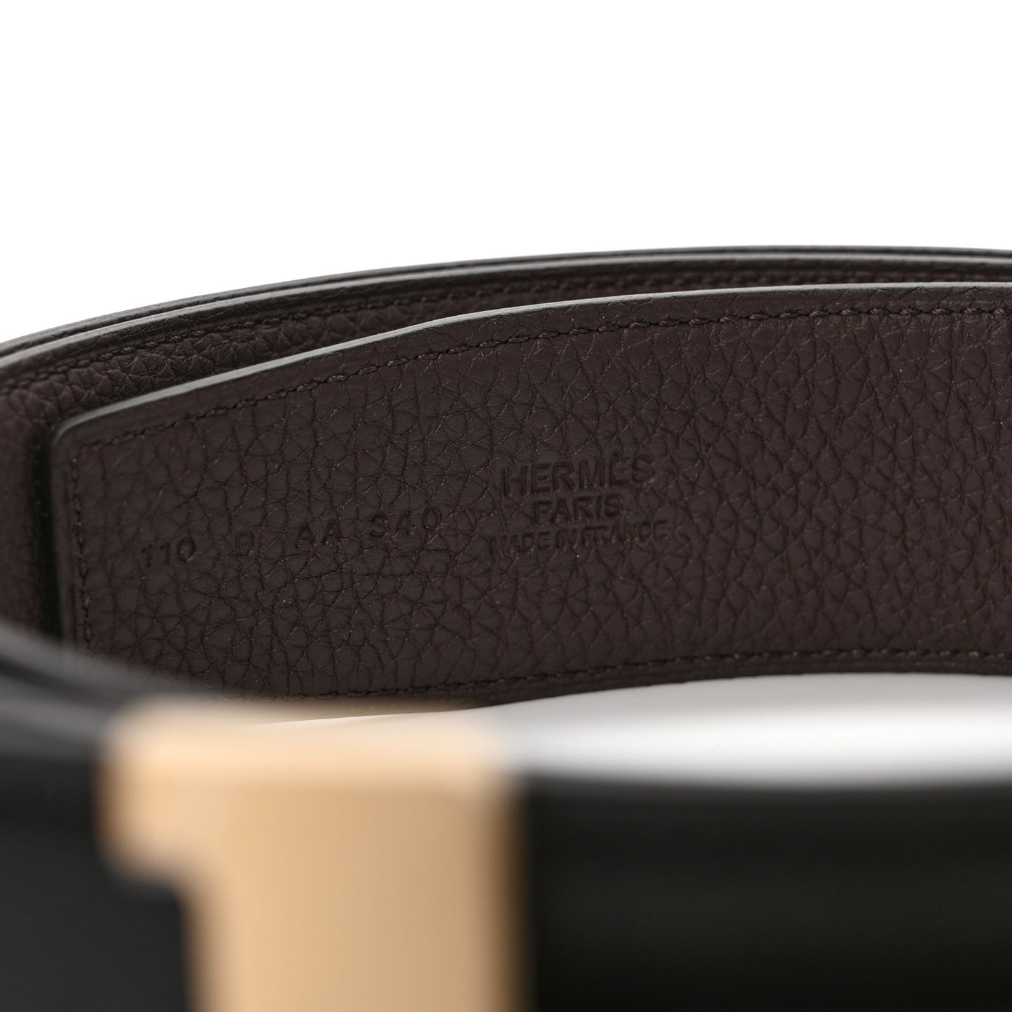 Box Togo 42mm Constance H Belt 110 44 Black Rouge H
