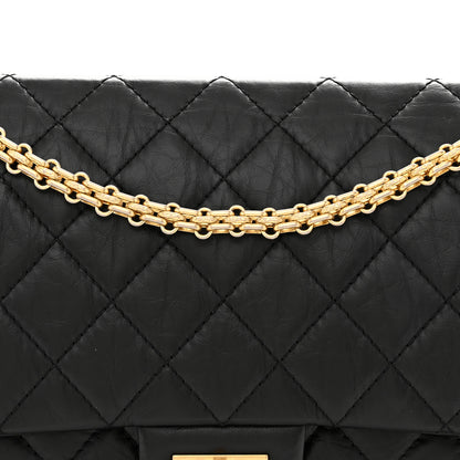 Chanel Aged Calfskin Quilted 2.55 Reissue 226 Flap Black 8 of 11
