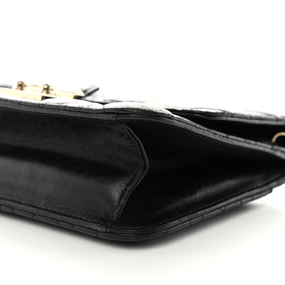 Christian Dior Lambskin Cannage Miss Dior Promenade Pouch Black 9 of 12