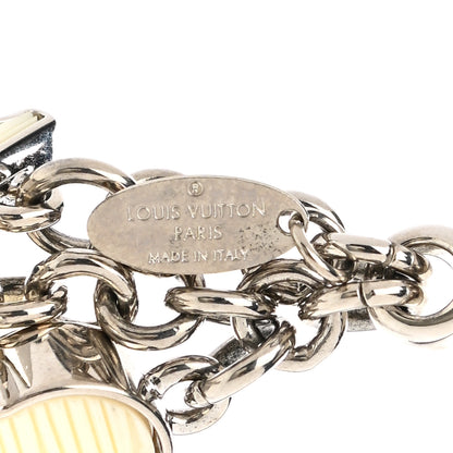 Louis Vuitton Fleur d Epi Bag Charm Ivory 2 of 5