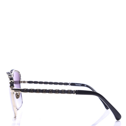 Chanel Metal Square Chain Sunglasses 71369 Grey 4 of 8
