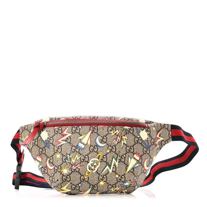 Gucci GG Supreme Monogram Childrens Space Print Belt Bag Multicolor 1 of 10