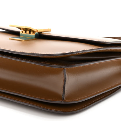 Celine Box Calfskin Medium Classic Box Flap Bag Camel 9 of 9