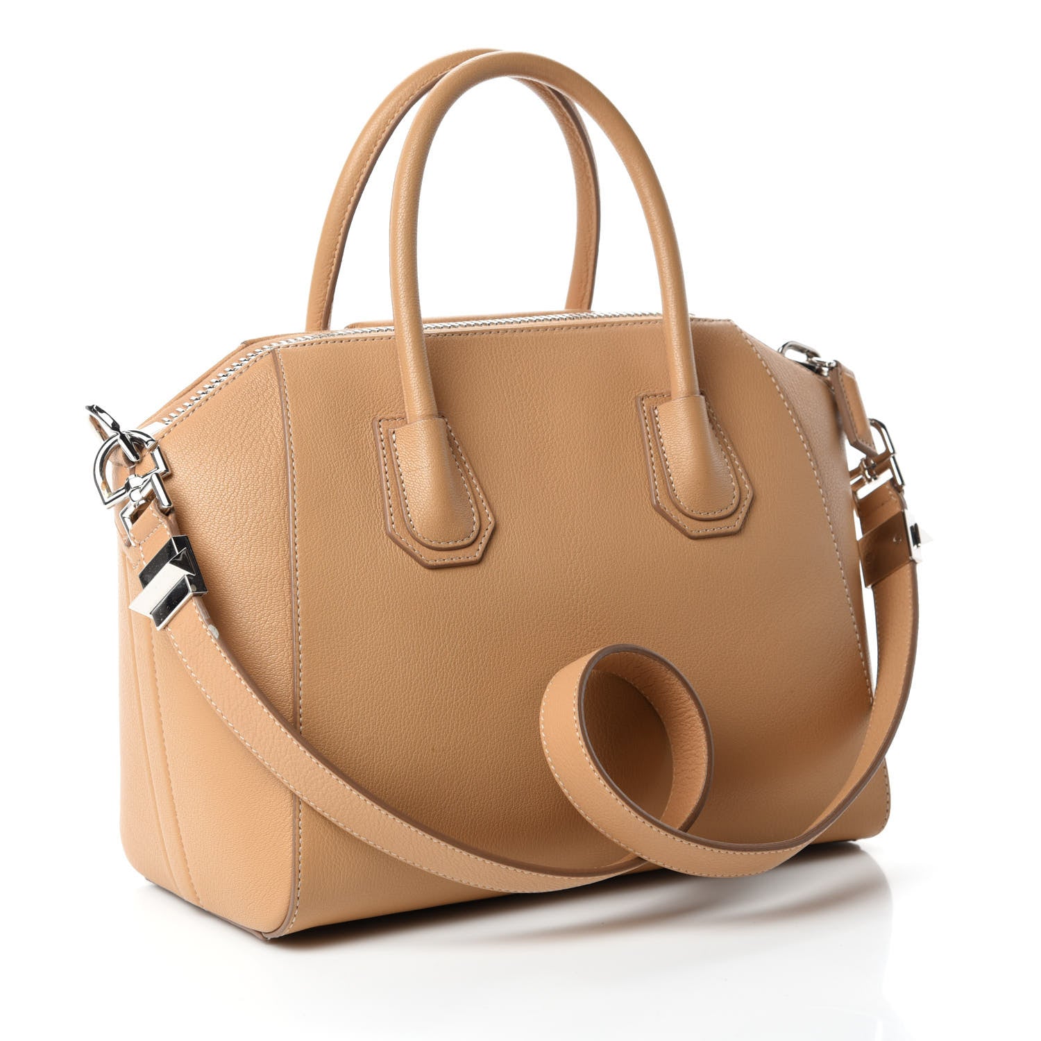Givenchy Sugar Goatskin Small Antigona Light Beige 3 of 11