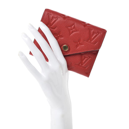 Louis Vuitton Empreinte Victorine Wallet Cherry 2 of 10