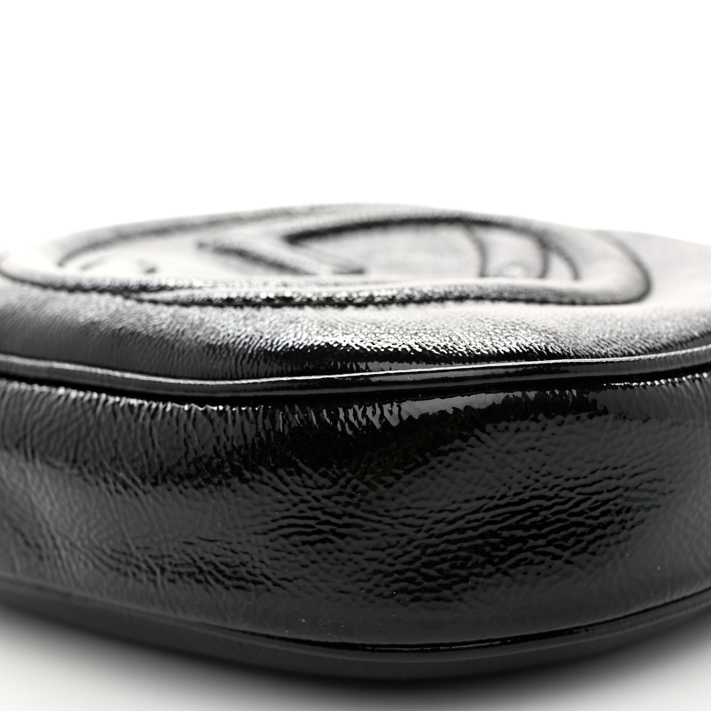 Patent Mini Soho Chain Bag Black