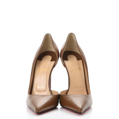 Christian Louboutin Shiny Nappa Iriza 100 Pumps 38 Indiana 2 of 10
