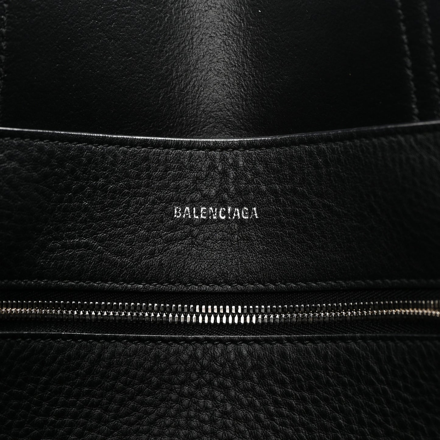 Calfskin Small Everyday Tote Black