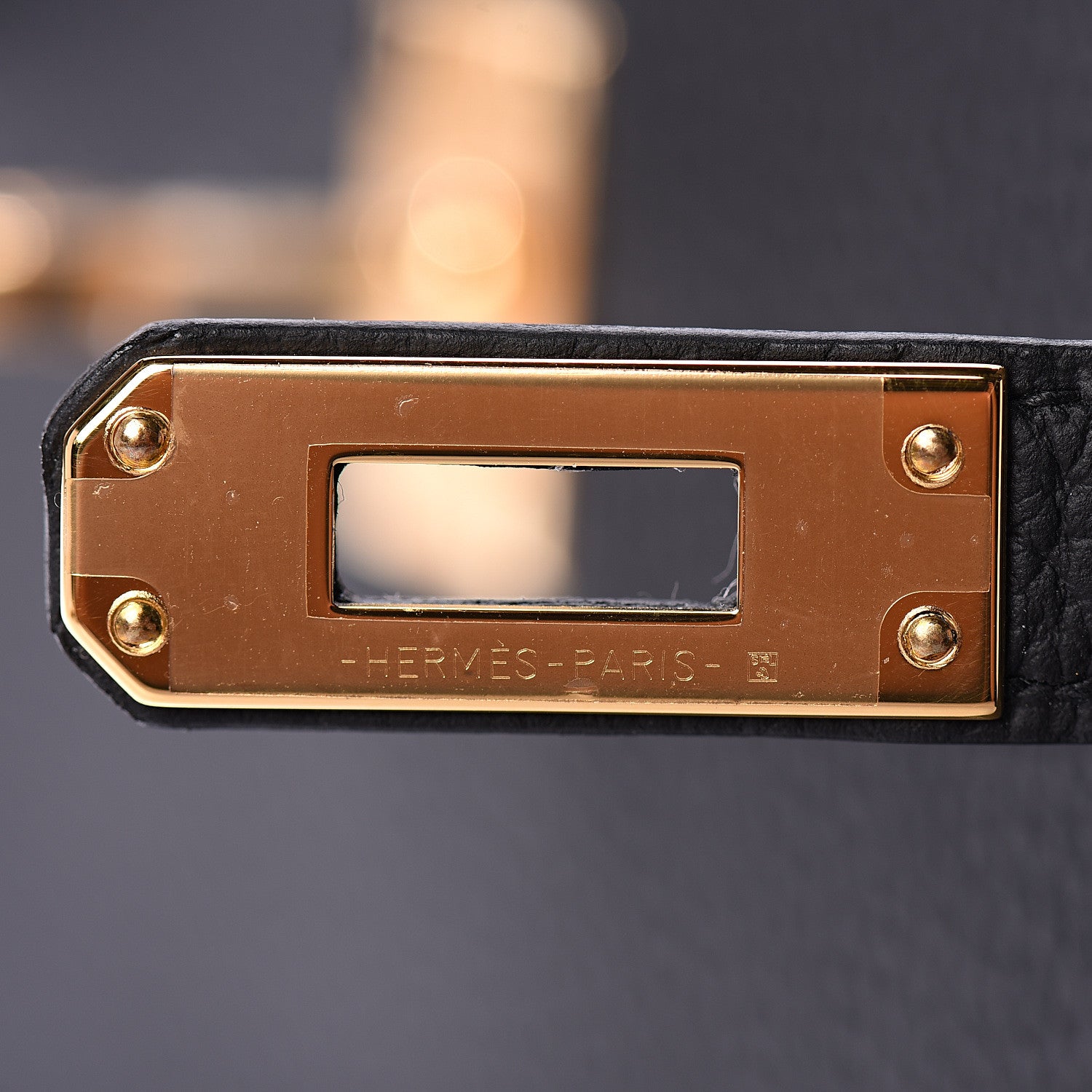 Hermes Togo Kelly Retourne 25 Black 12 of 31