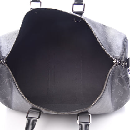 Louis Vuitton Monogram Eclipse Keepall Bandouliere 45 5 of 9