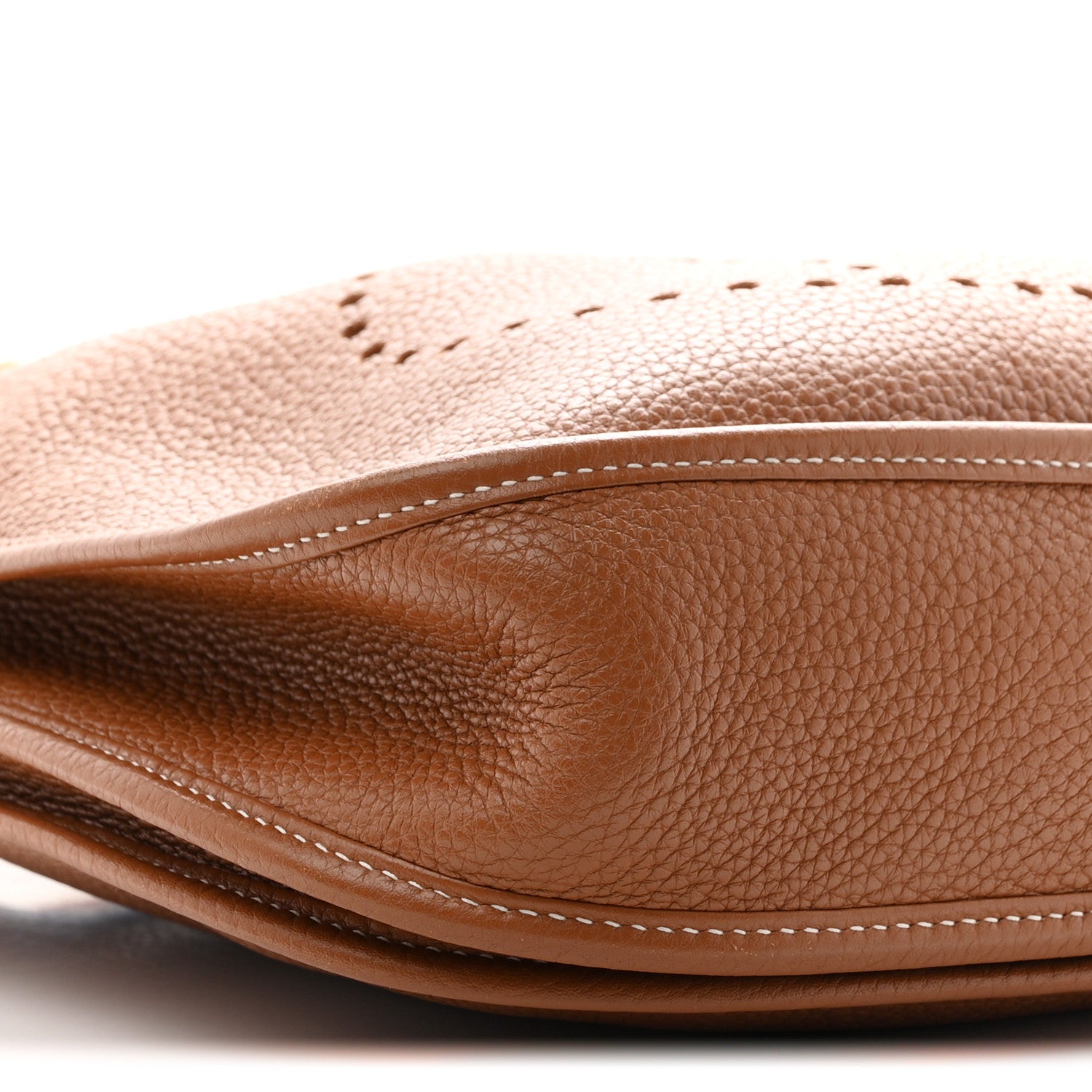 Hermes Taurillon Clemence Evelyne III PM Gold 9 of 10