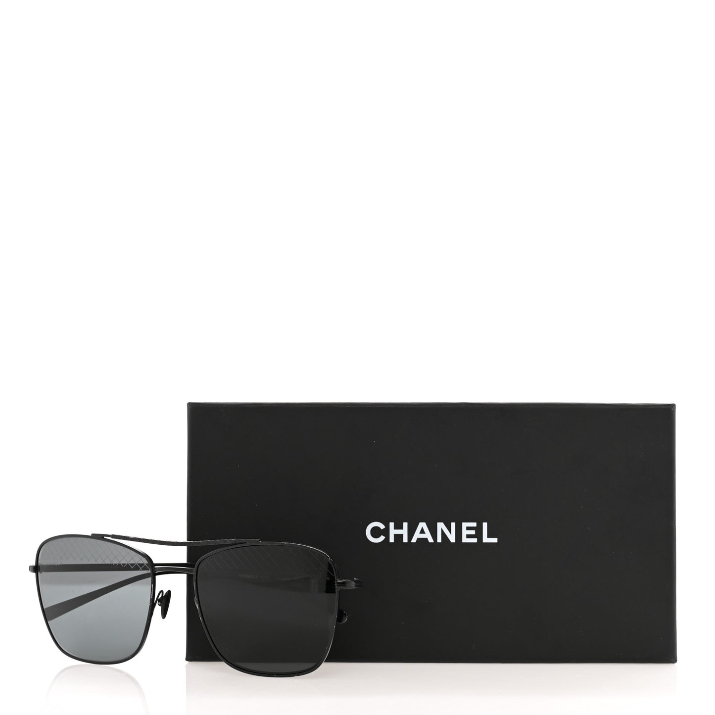 Metal Pilot Sunglasses 4256 Black
