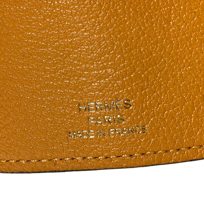 Hermes Chevre Mysore Bearn Multicles 4 Key Holder Jaune Ambre 8 of 9