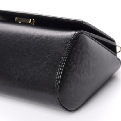 Givenchy Textured Calfskin Mini Pandora Box Chain Crossbody Bag Black 7 of 10