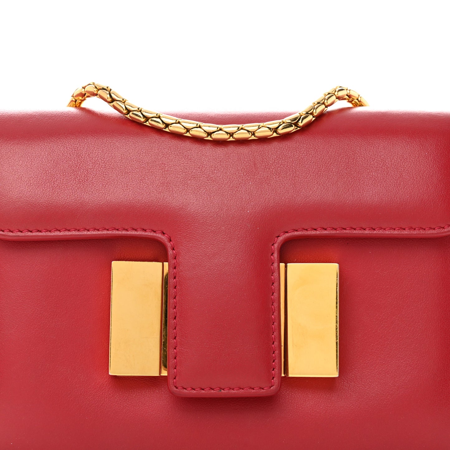 Calfskin Small Sienna Shoulder Bag Red