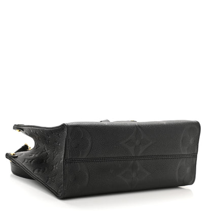 Louis Vuitton Empreinte Monogram Giant Onthego PM Black 4 of 10