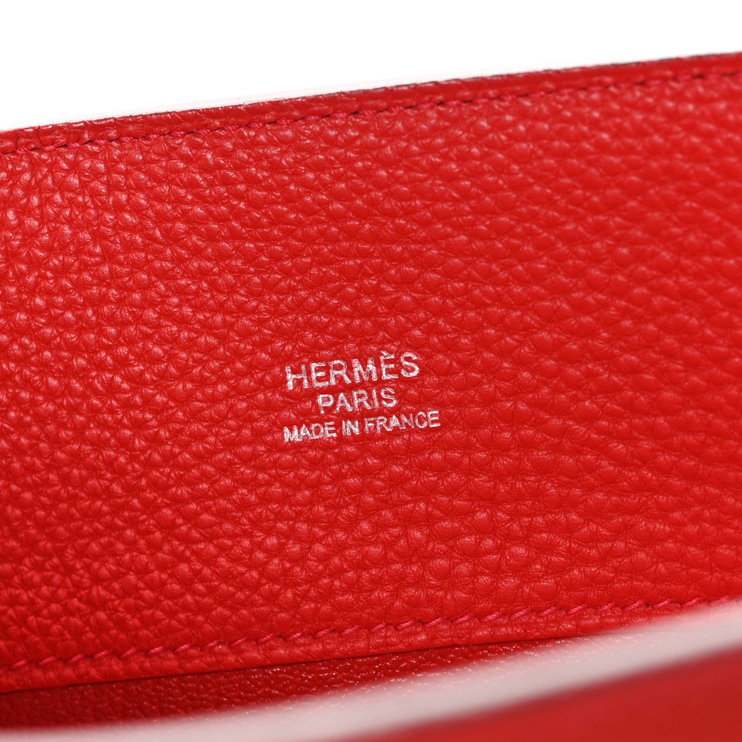 Hermes Togo So Kelly  26 Rouge Casaque 6 of 10
