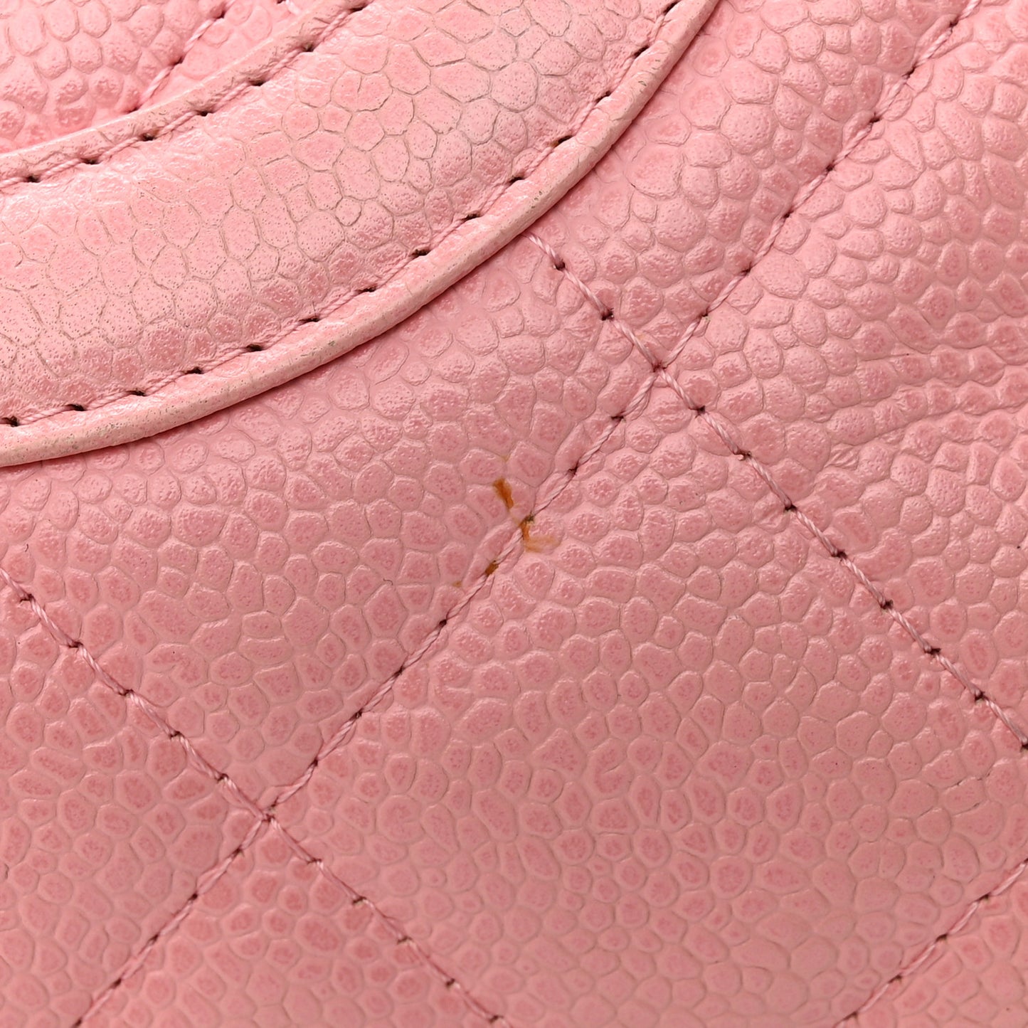Caviar Quilted Petit Shopping Tote PST Pink