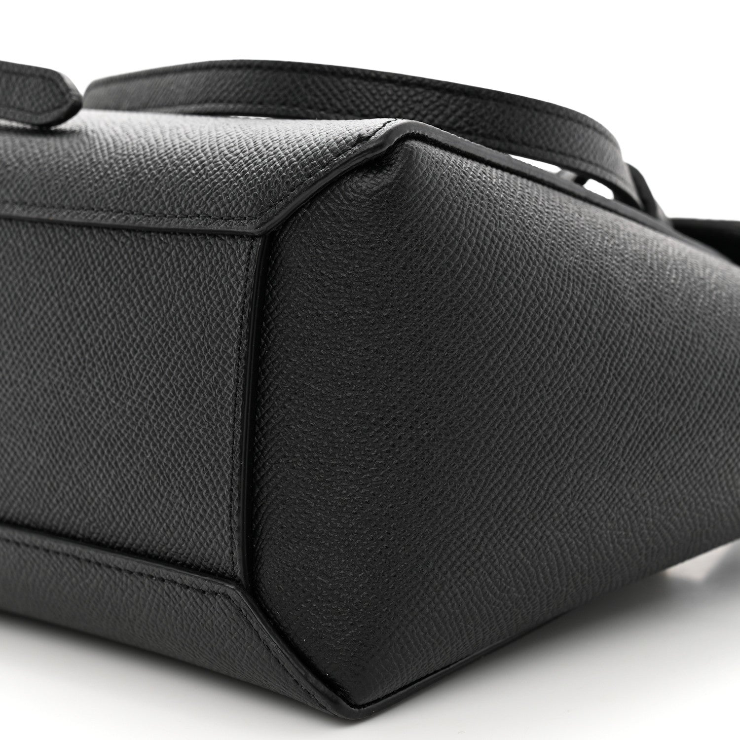 Celine Grained Calfskin Nano Belt Bag Black 10 of 10