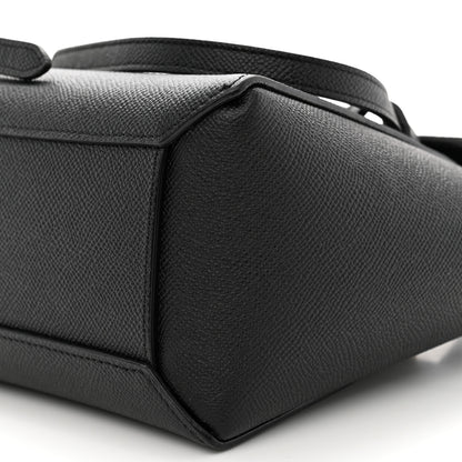 Celine Grained Calfskin Nano Belt Bag Black 10 of 10