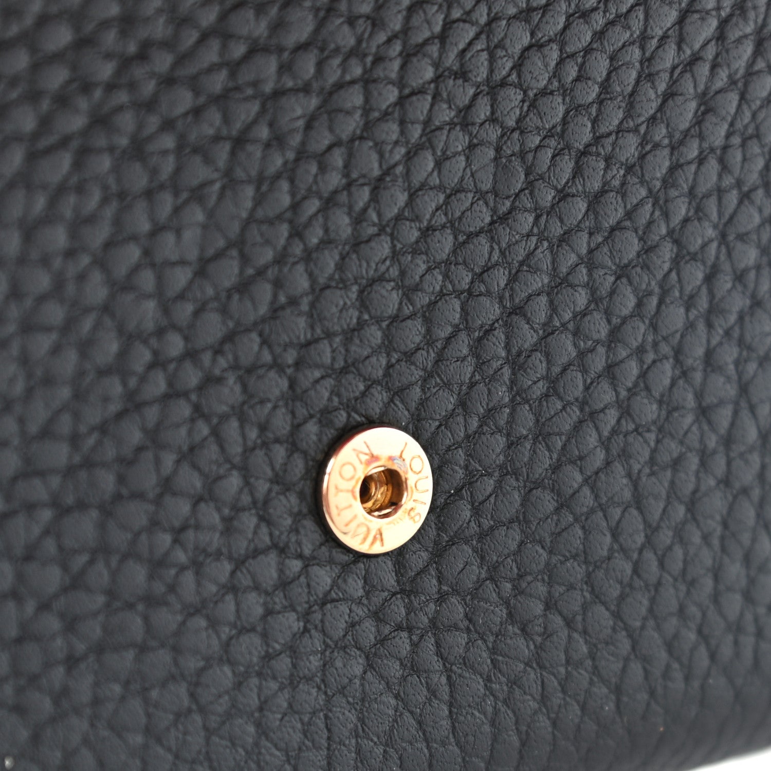 Louis Vuitton Taurillon Capucines Compact Wallet Black 8 of 9
