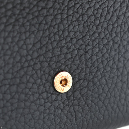 Louis Vuitton Taurillon Capucines Compact Wallet Black 8 of 9