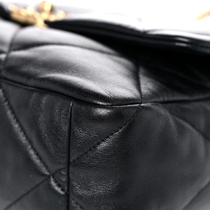 Chanel Lambskin Quilted Large Chanel 19 Flap Black 9 of 14