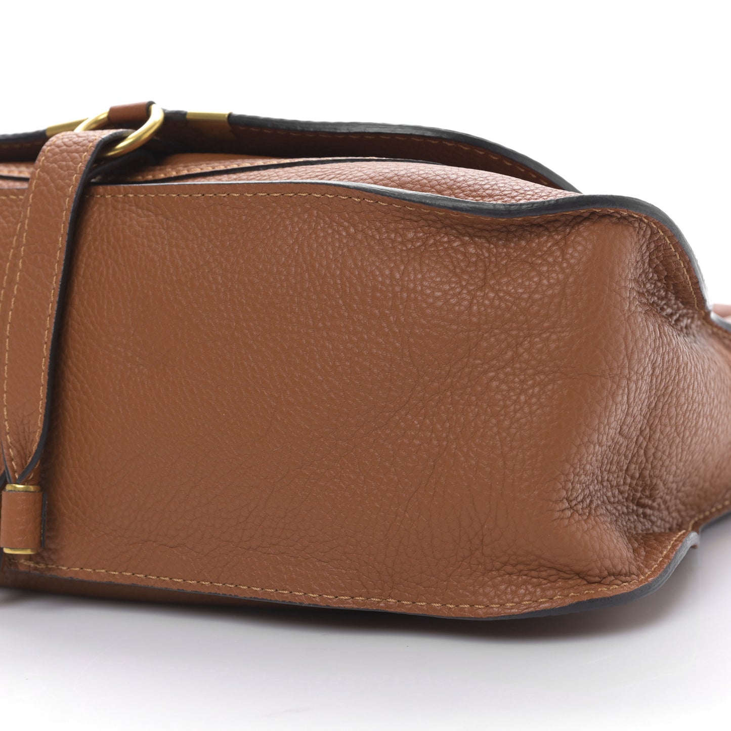 Calfskin Medium Marcie Satchel Tan