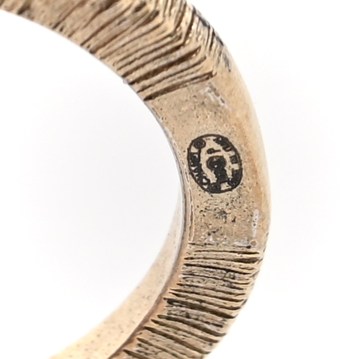 Logo Stackable Ring Set 6 Gold