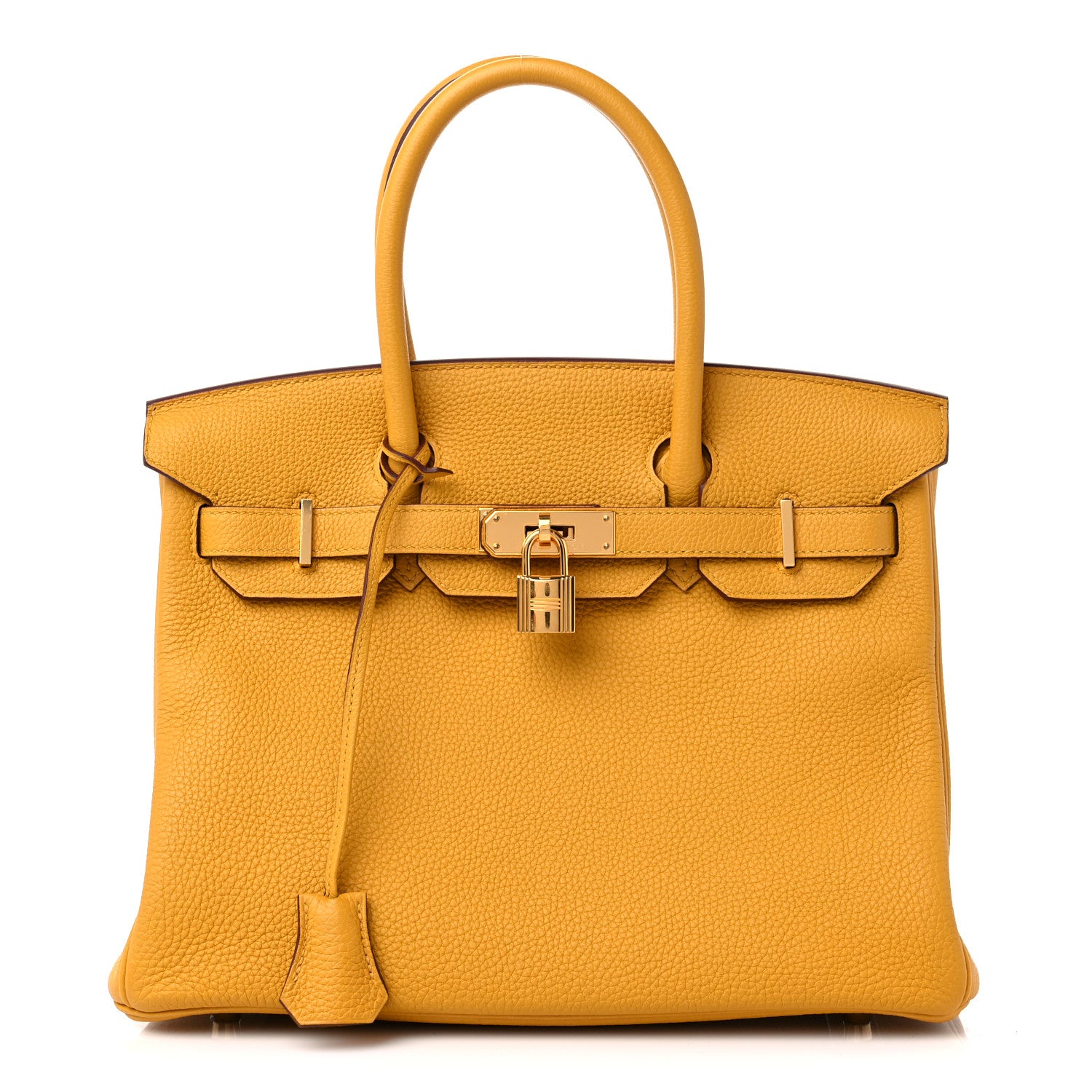 Hermes Togo BIRKIN 30 Jaune Ambre 1 of 9