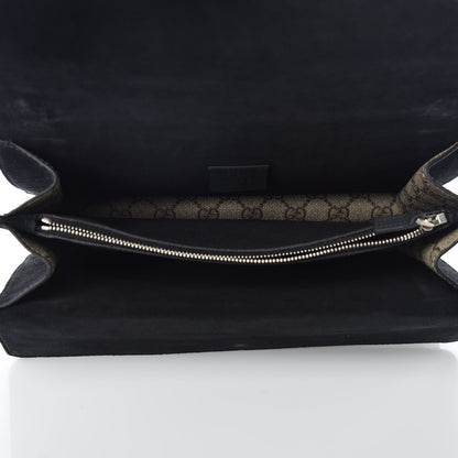 Gucci GG Supreme Monogram Crystal Small Dionysus Shoulder Bag Black 6 of 13