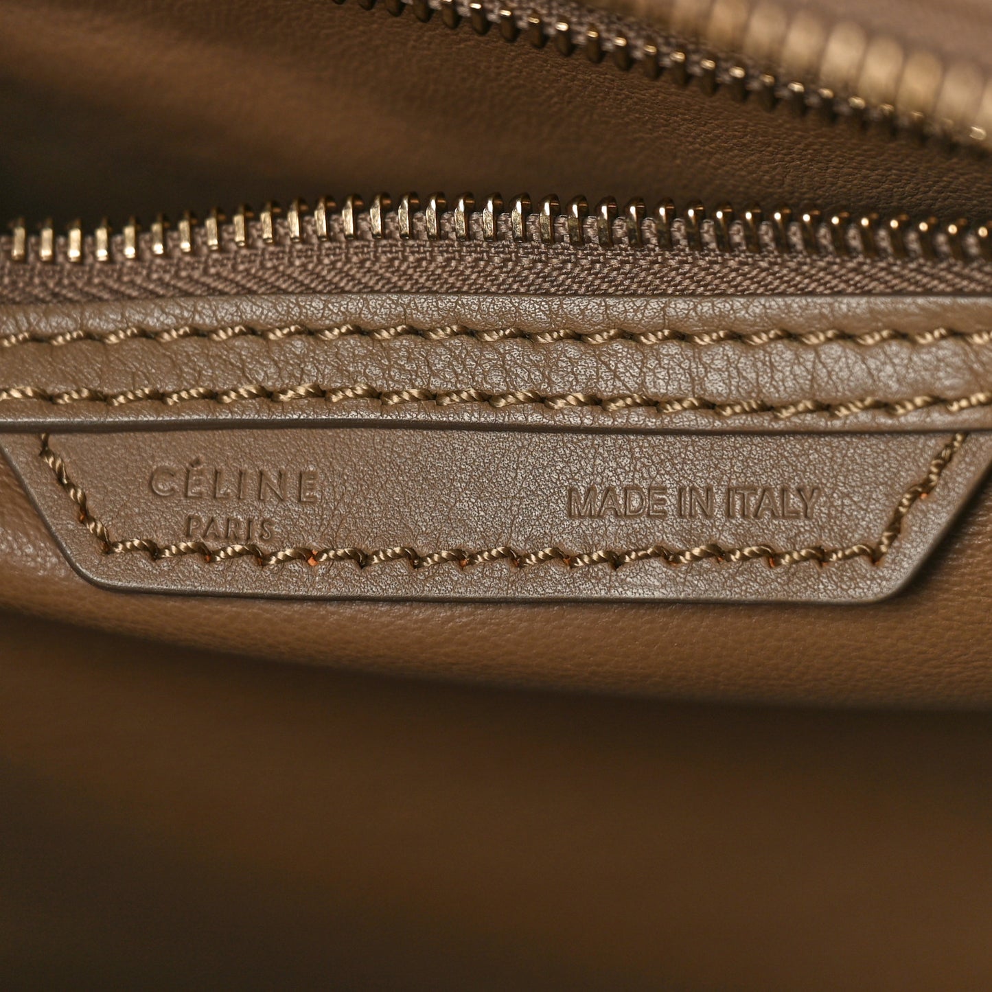Smooth Calfskin Mini Luggage Camel