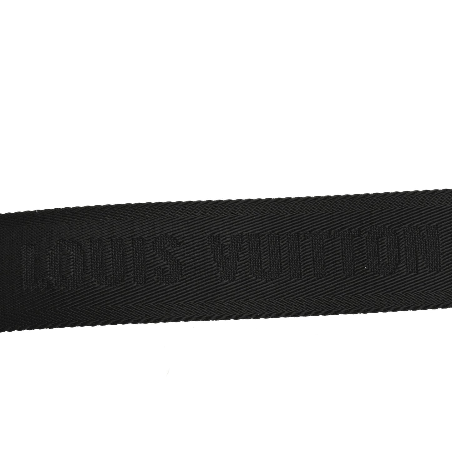 Nylon Petite Malle Souple Shoulder Strap Black