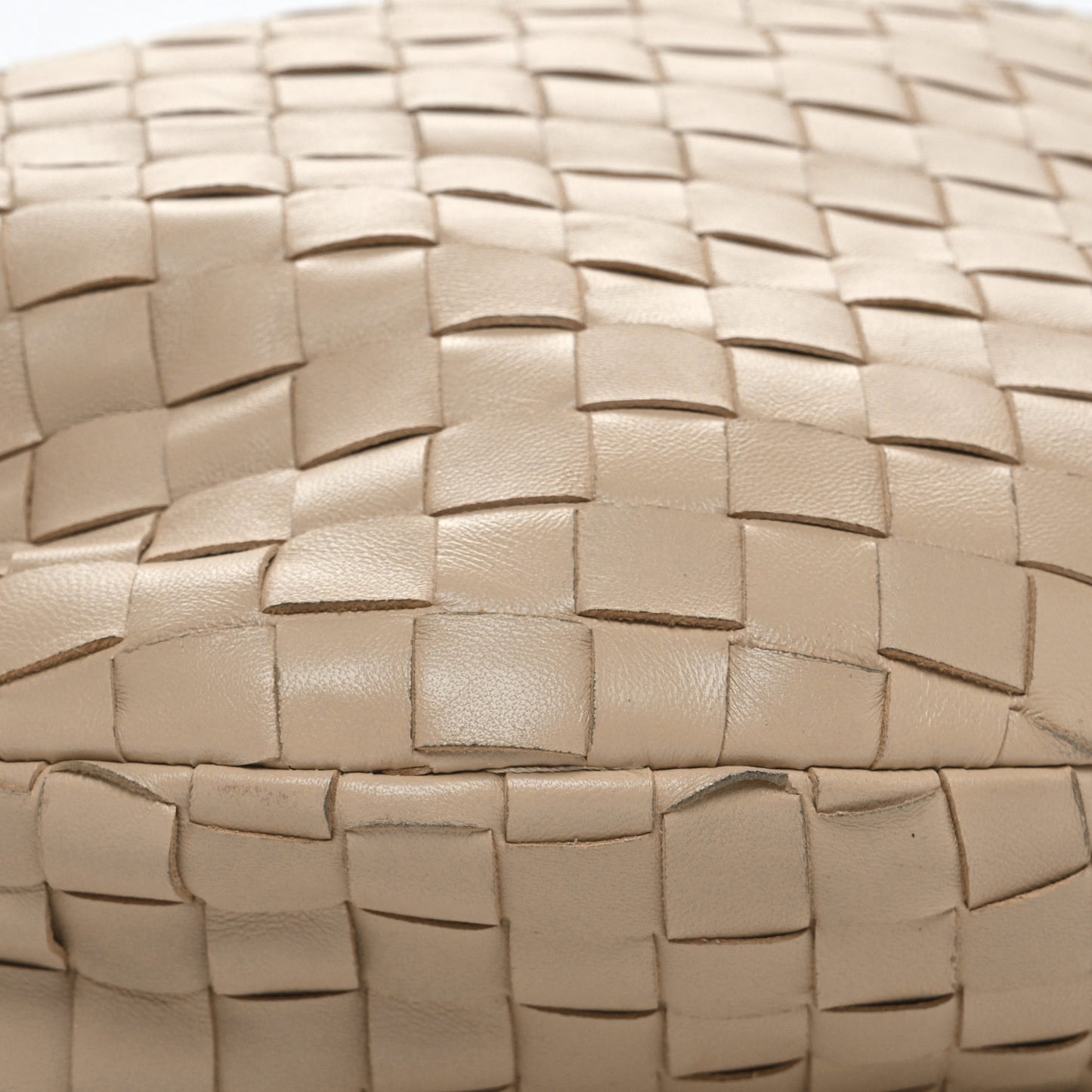 Nappa Intrecciato Teen Jodie Hobo Porridge