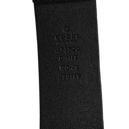 Gucci Shangai Calfskin Kingsnake 35mm Belt 100 40 Black Multicolor 5 of 9
