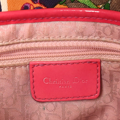 Christian Dior Canvas Floral Hawaii Glamour Saddle Bag Multicolor 6 of 11