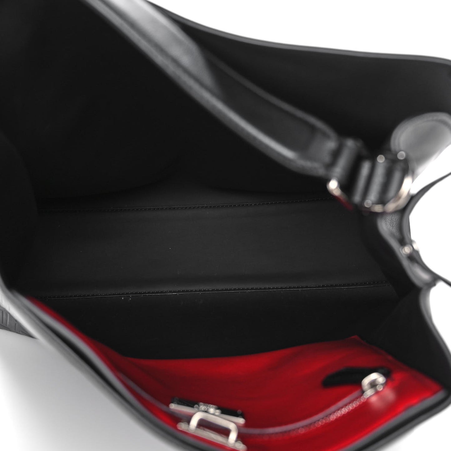 Vitello Grace FF Gradient Embossed Peekaboo X-Lite Fit Black