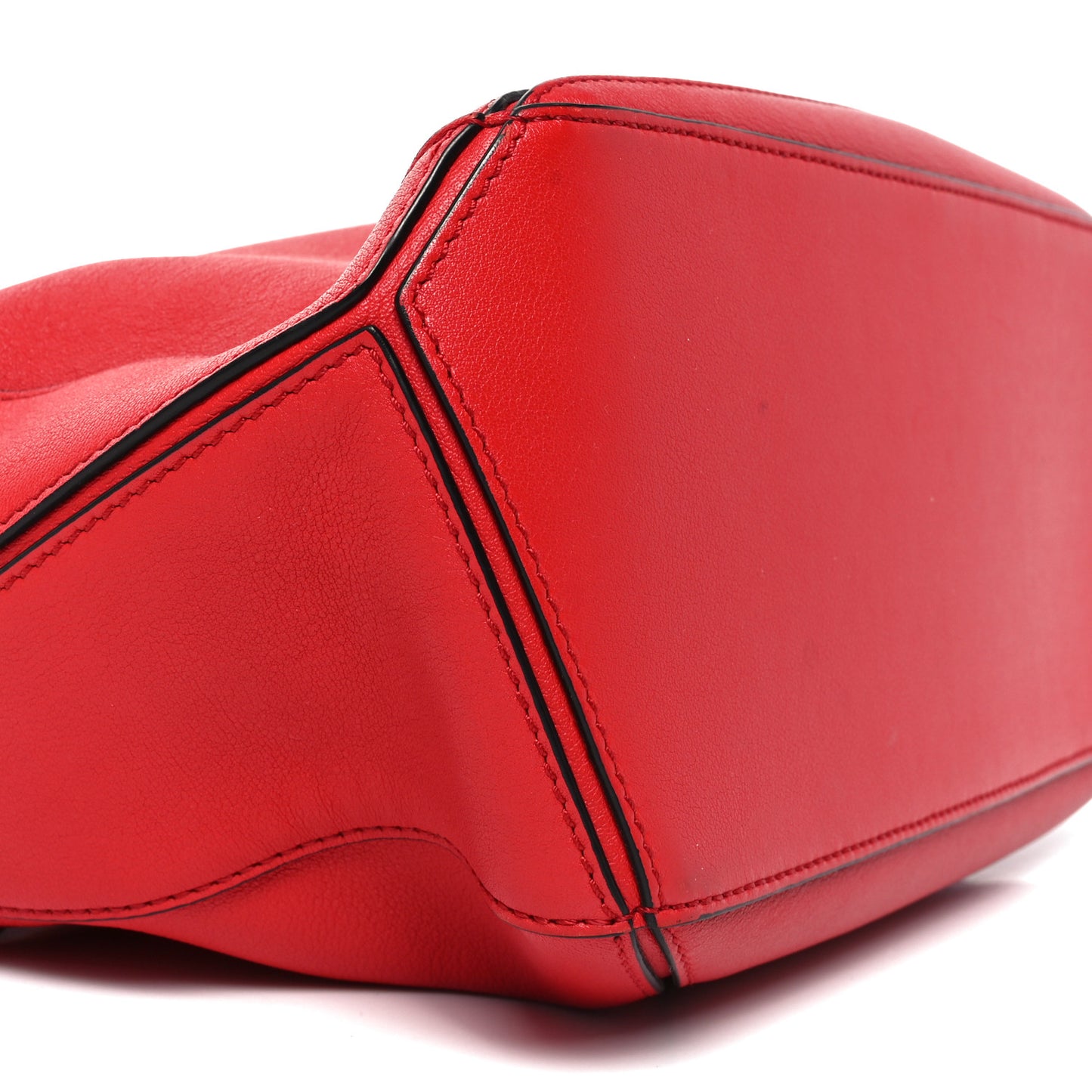 Calfskin Small Puzzle Bag Scarlet