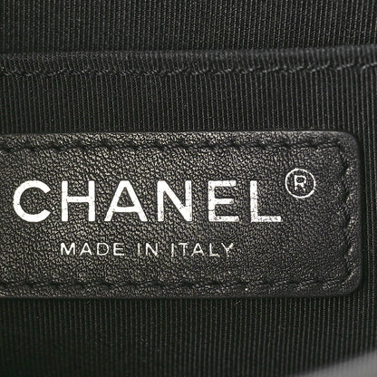 Chanel Goatskin Quilted Small CC Box Flap Black 6 of 12