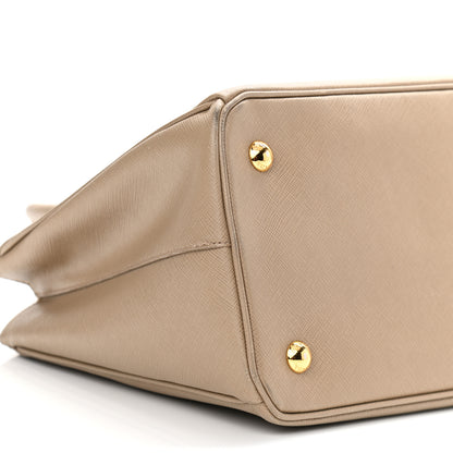 Prada Saffiano Galleria Double Zip Tote Orchidea 9 of 17